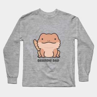 Red Bearded Dragon Dad Long Sleeve T-Shirt